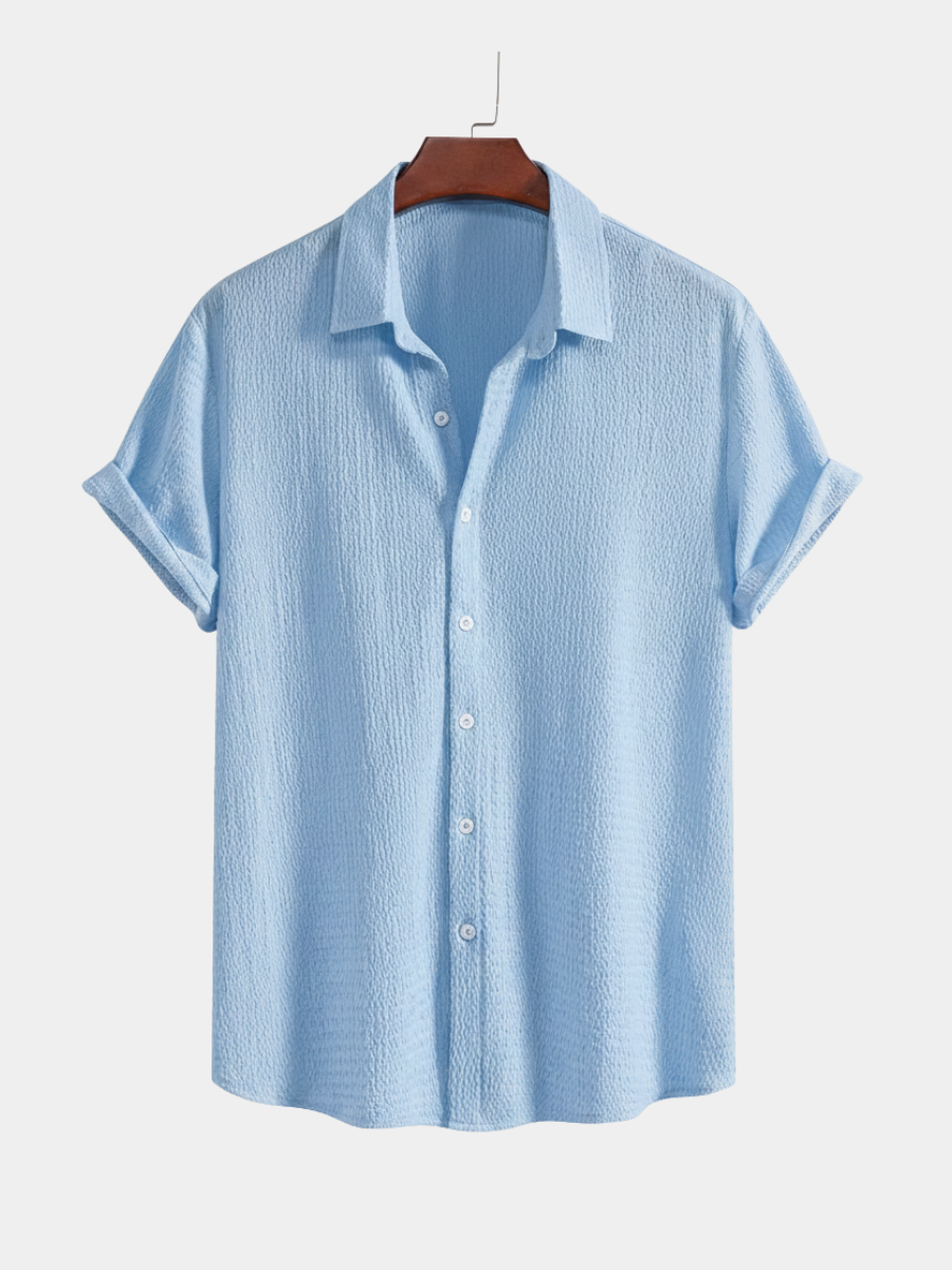 Saazoo | Men's Cotton Blend Casual Button Up Shirt