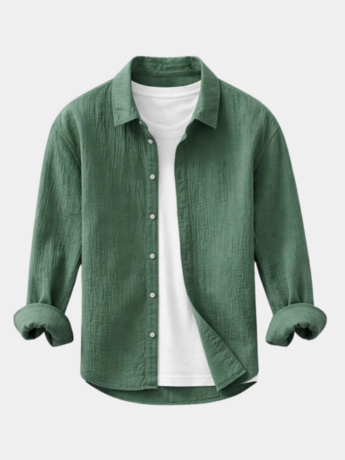 Saazoo | Men's Relaxed Double Gauze Shirt
