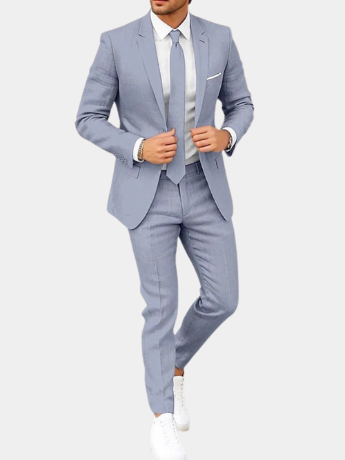 Saazoo | Men's Two-Piece Summer Suit Set