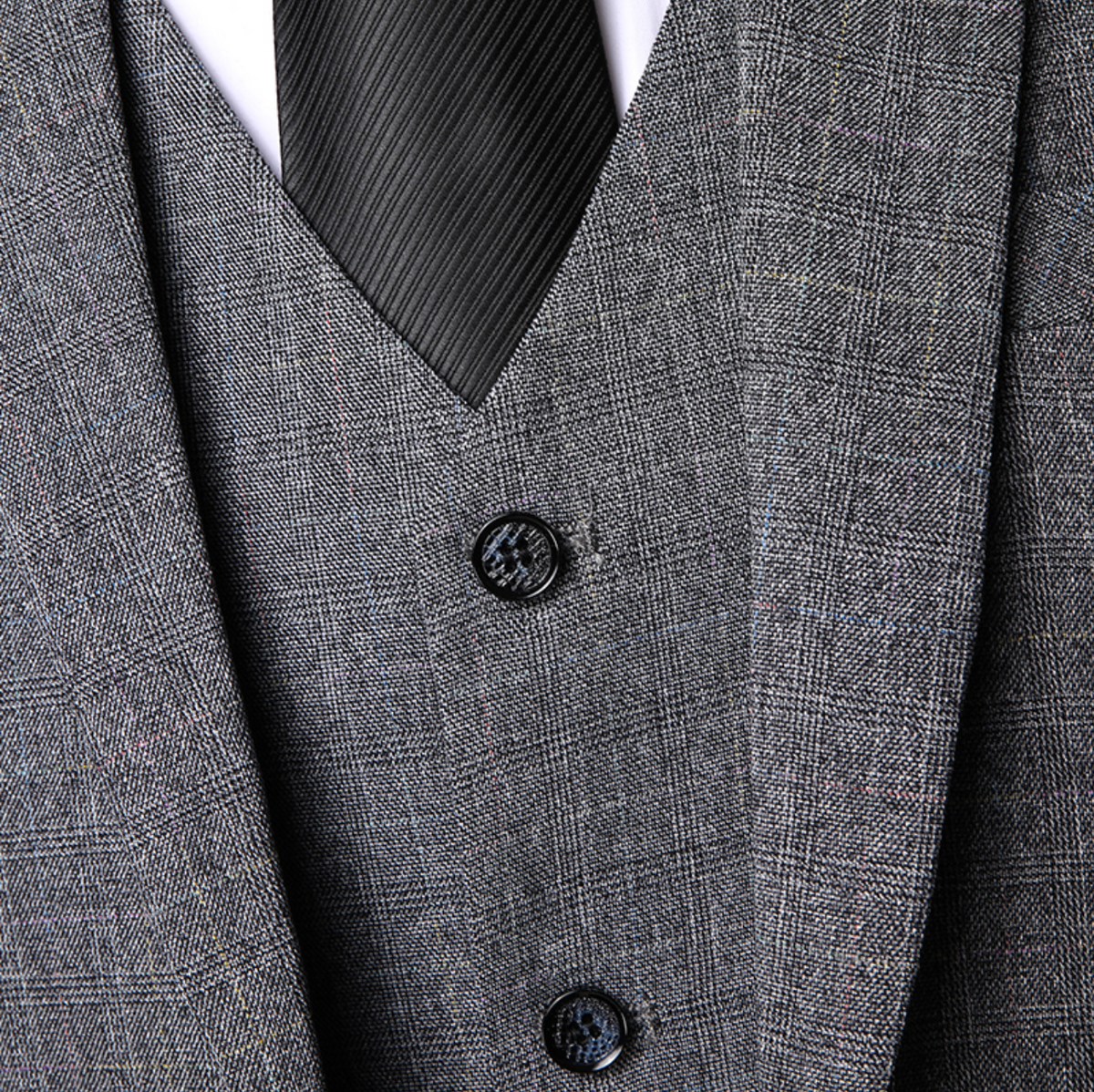 Saazoo | Men's 3-Piece Suit in Grey