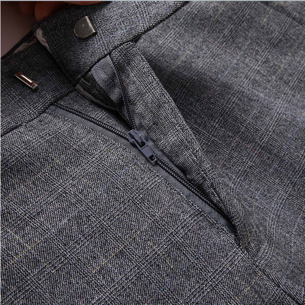 Saazoo | Men's 3-Piece Suit in Grey