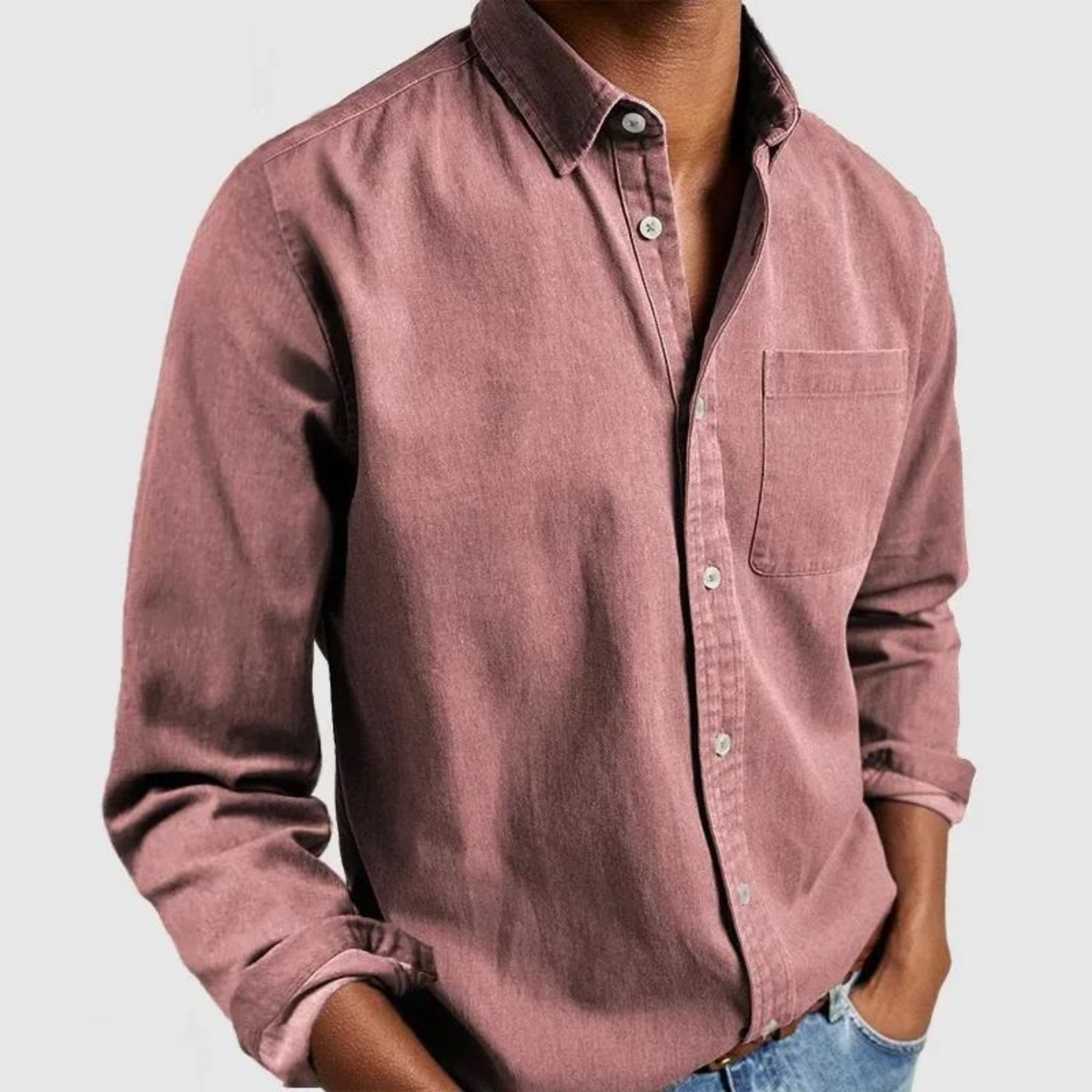 Saazoo | Men's Cotton Blend Casual Shirt