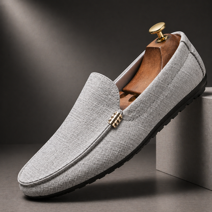 Saazoo | Men's Canvas Slip-On Loafers