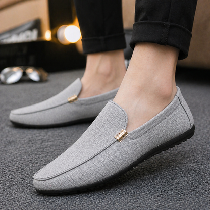 Saazoo | Men's Canvas Slip-On Loafers