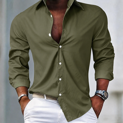 Saazoo | Men's Cotton Blend Business Shirt