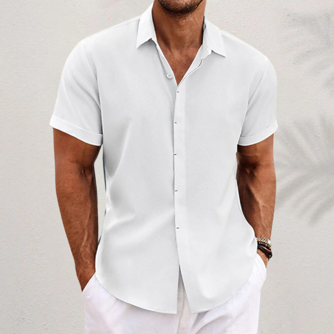 Saazoo | Men's Regular Fit Casual Button-Up Shirt