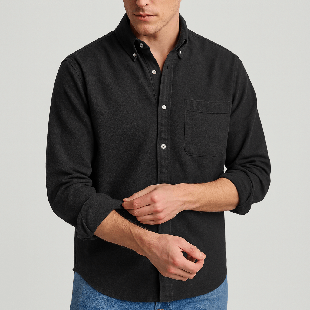 Saazoo | Stylish Long-Sleeved Shirt with Elegant Collar