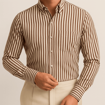 Saazoo | Stylish Slim Fit Striped Shirt