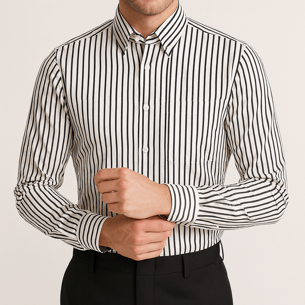 Saazoo | Stylish Slim Fit Striped Shirt