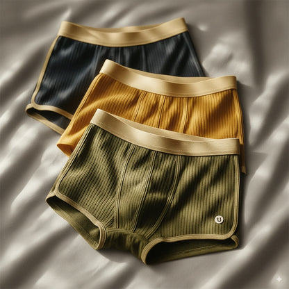 Saazoo | Men's Cotton Blend Boxer Briefs 3-Pack