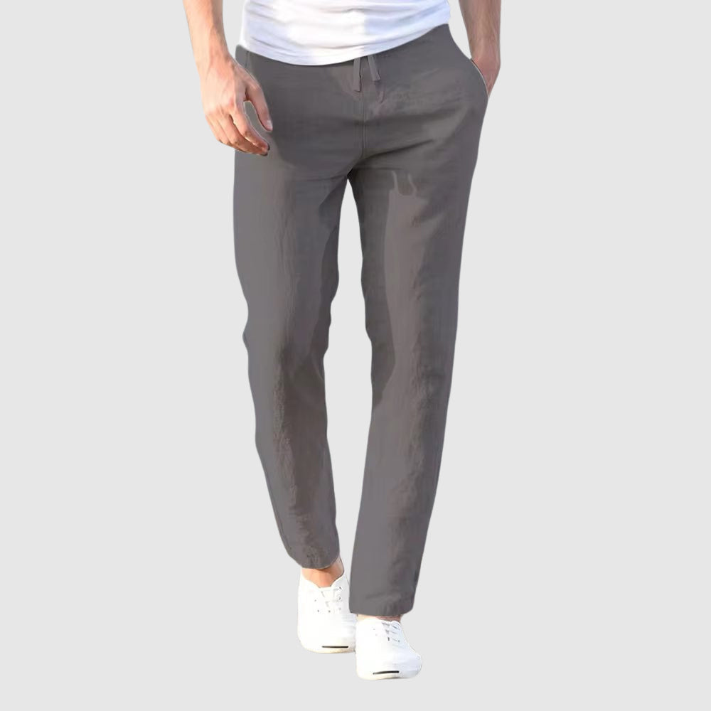 Saazoo | Men's Relaxed Cotton Blend Pants