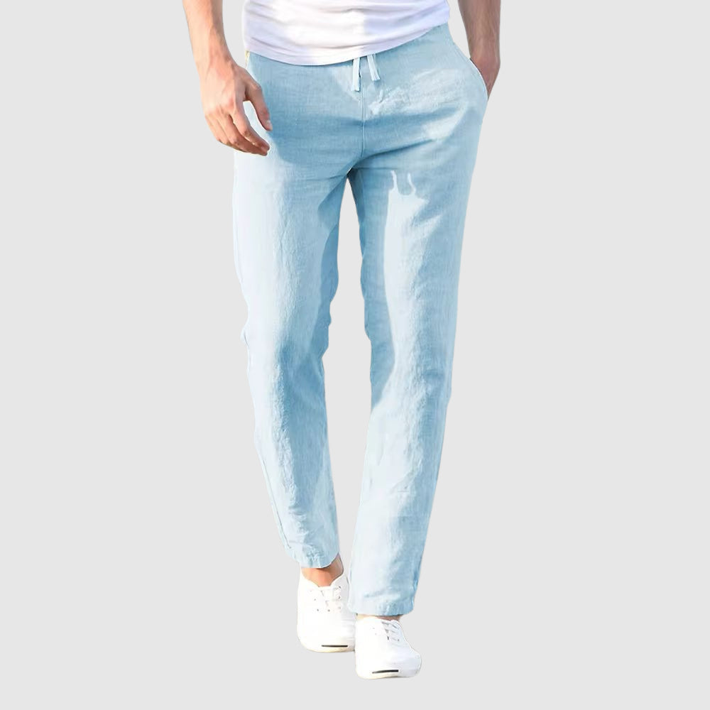 Saazoo | Men's Relaxed Cotton Blend Pants
