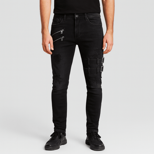 Saazoo | Stylish Slim Fit Biker Pants