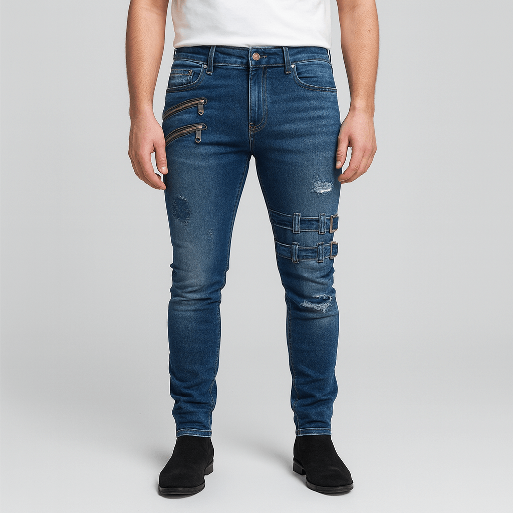 Saazoo | Stylish Slim Fit Biker Pants