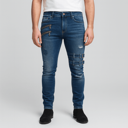 Saazoo | Stylish Slim Fit Biker Pants