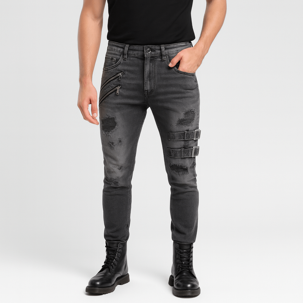 Saazoo | Stylish Slim Fit Biker Pants