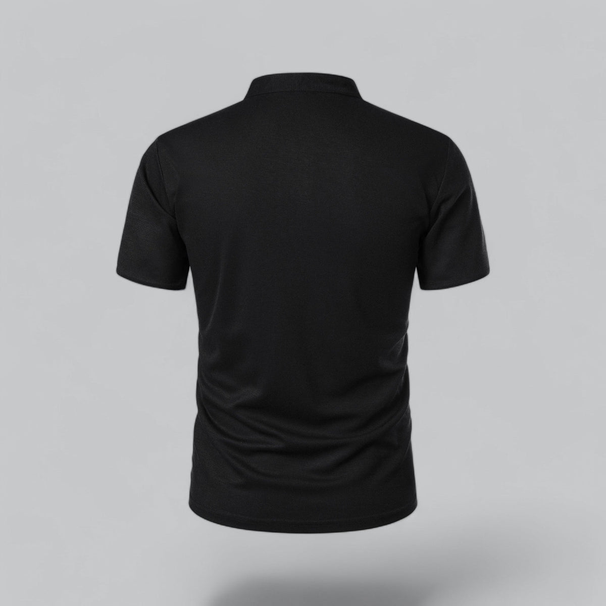 Saazoo | Men's Collarless Polo Shirt