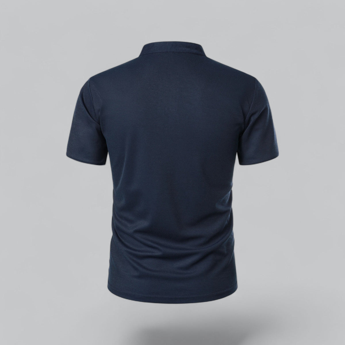 Saazoo | Men's Collarless Polo Shirt