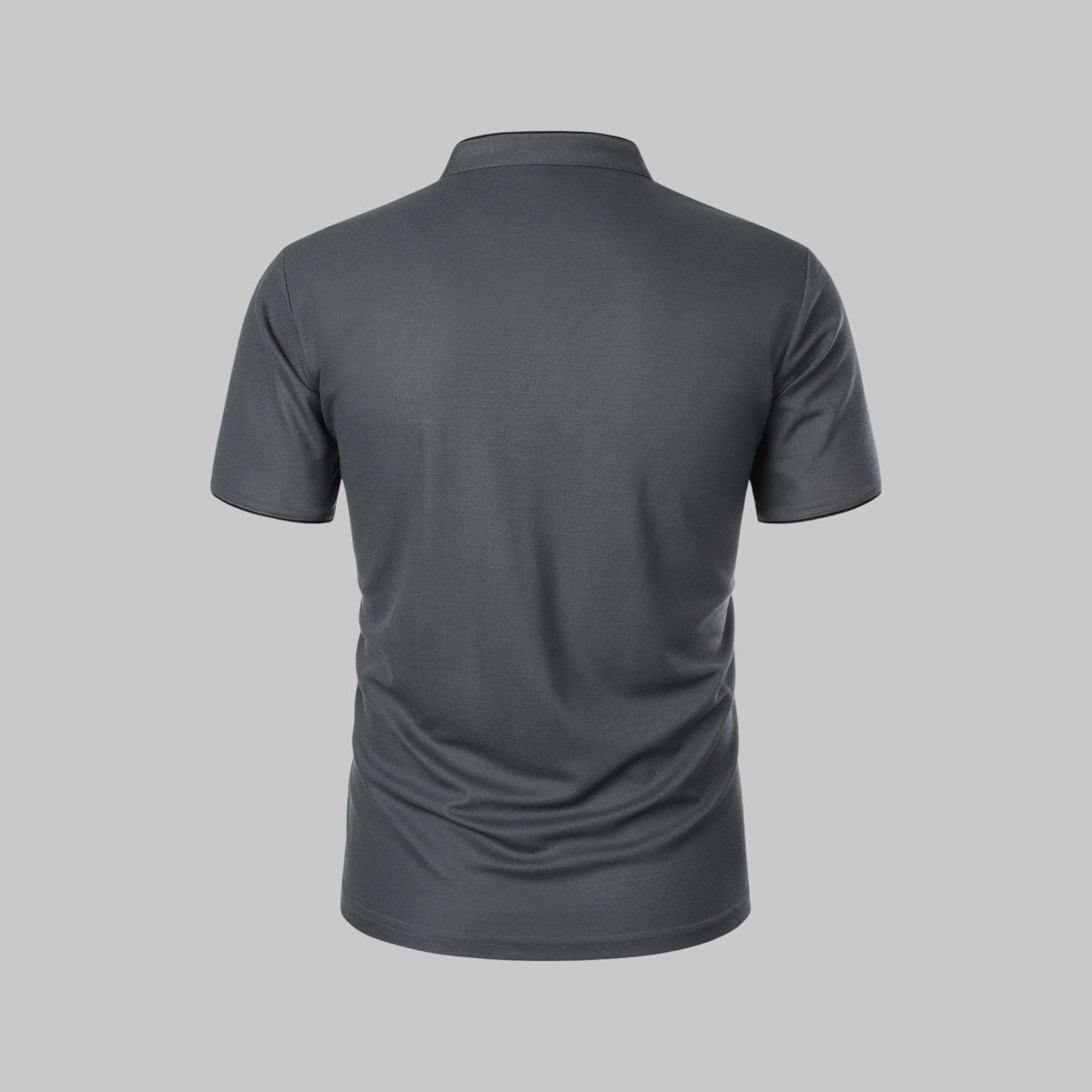 Saazoo | Men's Collarless Polo Shirt
