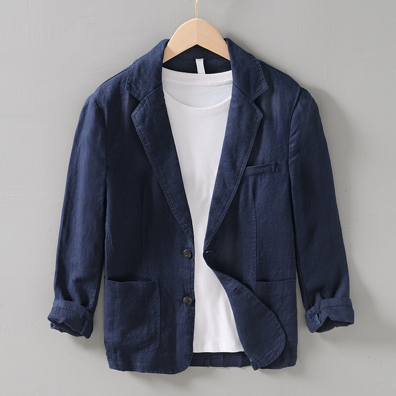 Saazoo | Men's Lightweight Linen Blazer