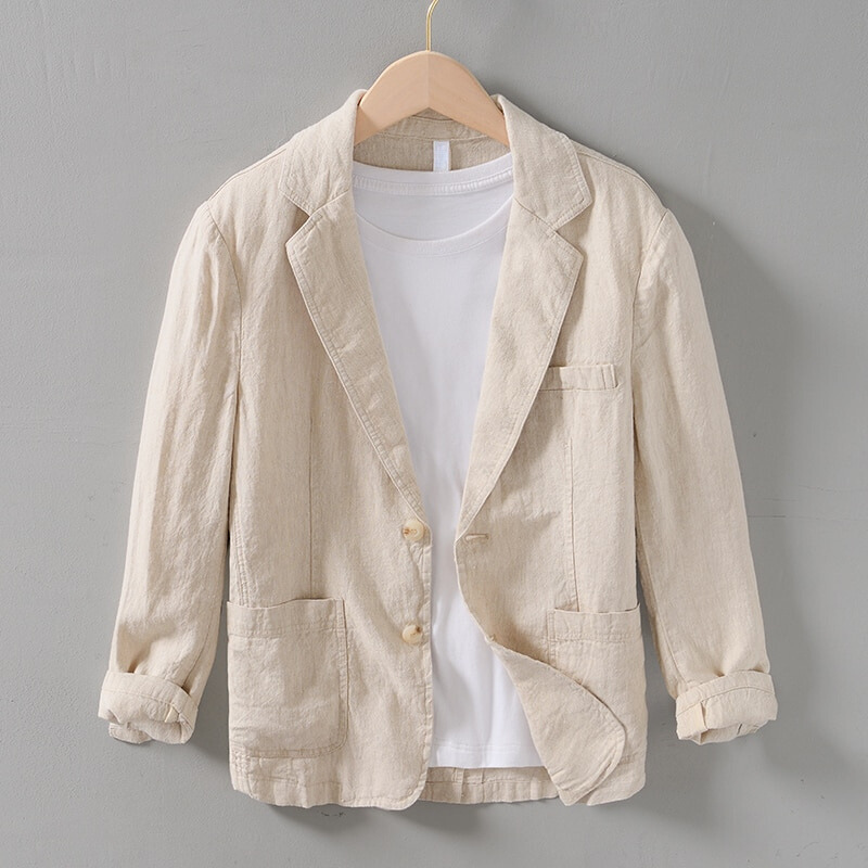 Saazoo | Men's Lightweight Linen Blazer