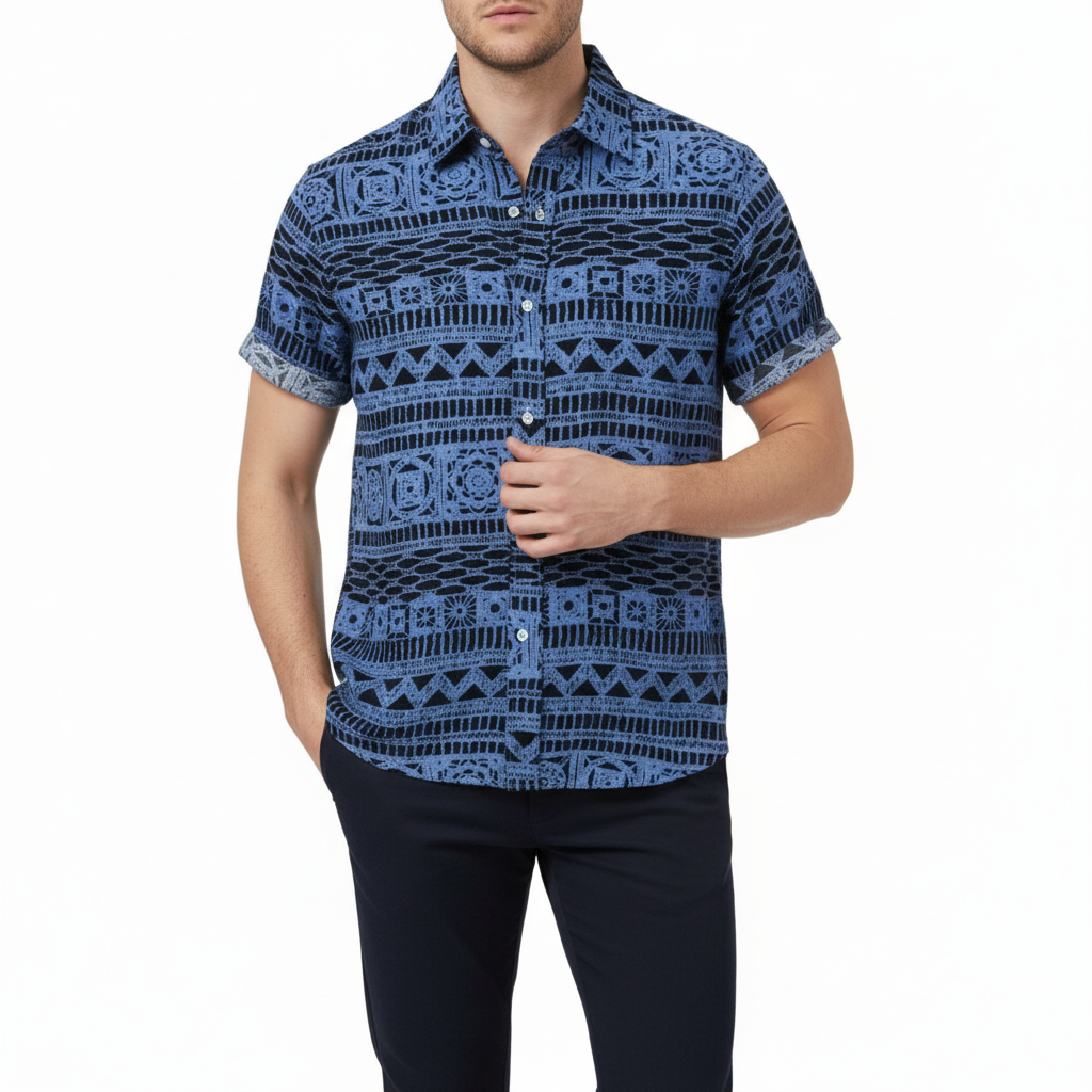 Saazoo | Men's Breathable Casual Shirt