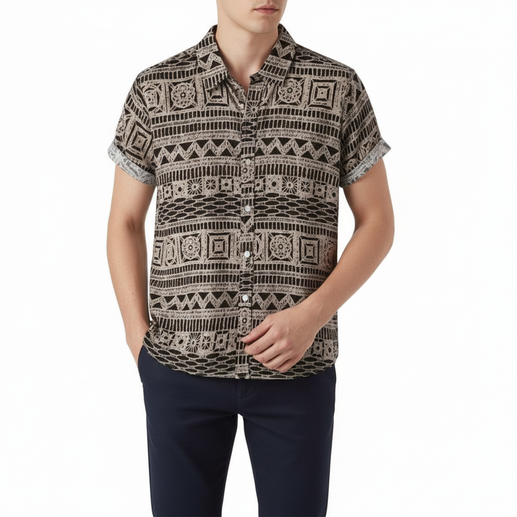 Saazoo | Men's Breathable Casual Shirt