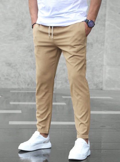 Saazoo | Men's Straight Leg Casual Pants