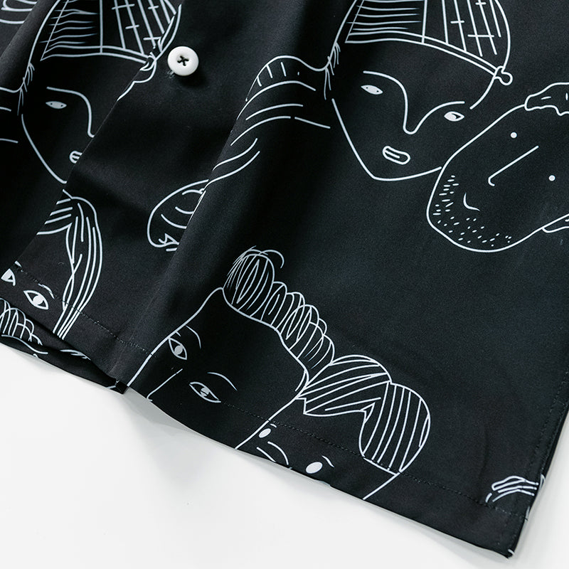 Saazoo | Men's Relaxed Camp Collar Shirt