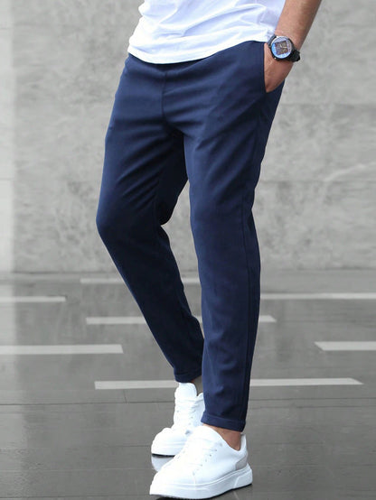 Saazoo | Men's Straight Leg Casual Pants