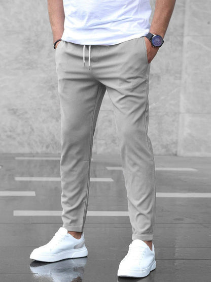 Saazoo | Men's Straight Leg Casual Pants