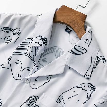 Saazoo | Men's Relaxed Camp Collar Shirt