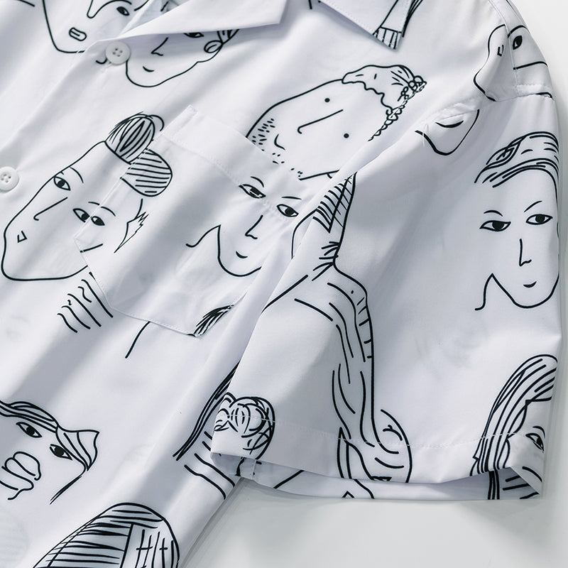 Saazoo | Men's Relaxed Camp Collar Shirt
