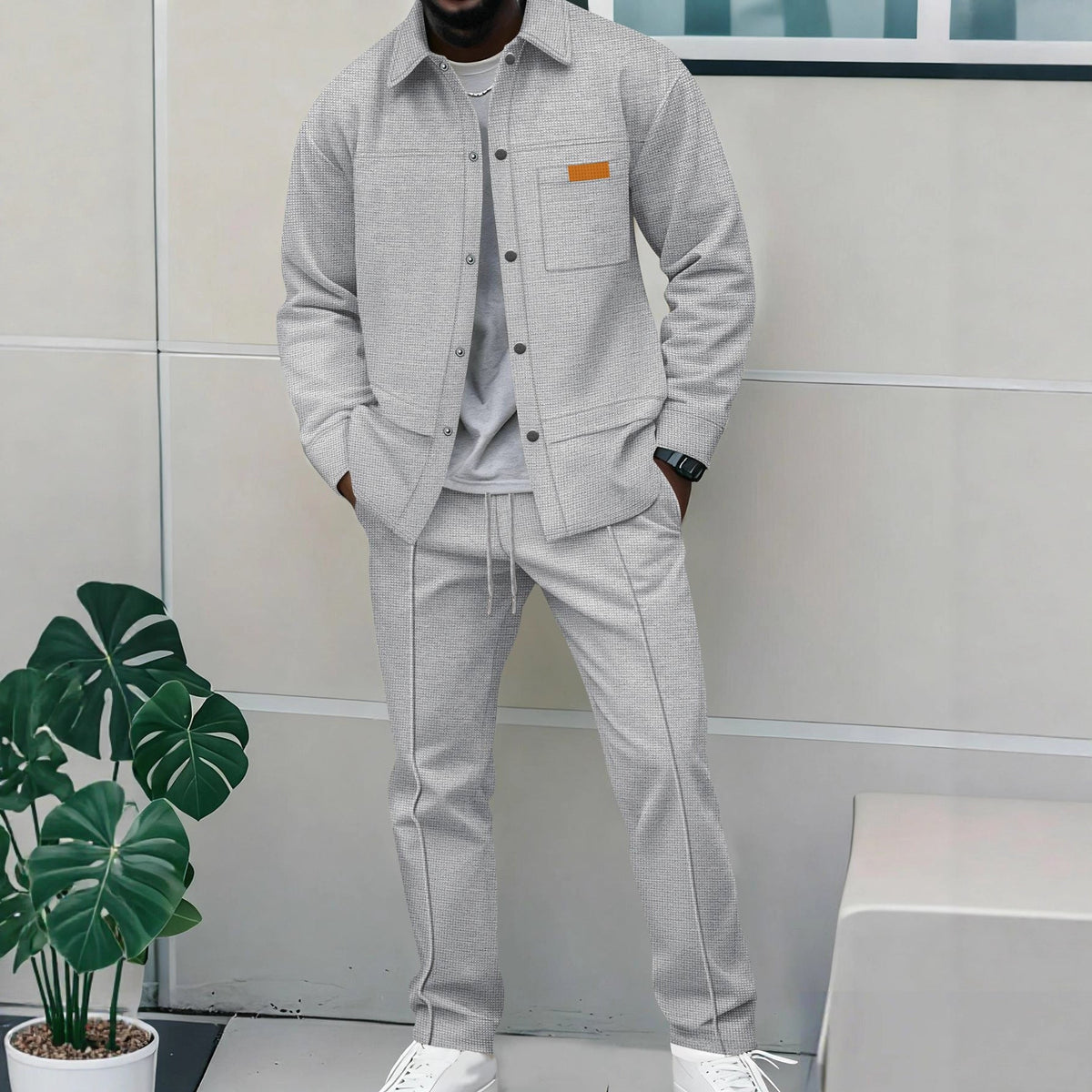 Saazoo | Men's Bomber Jacket & Pants Set