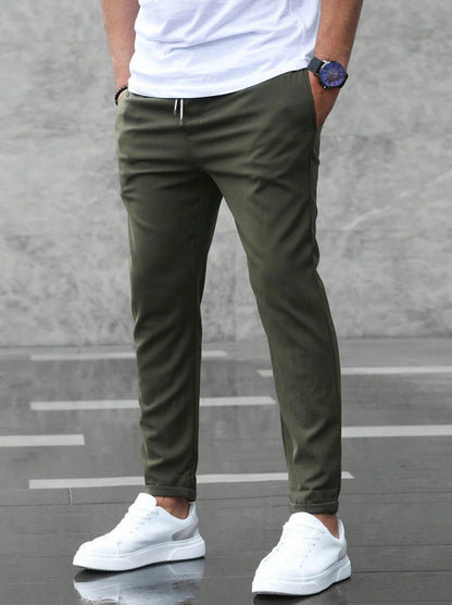 Saazoo | Men's Straight Leg Casual Pants