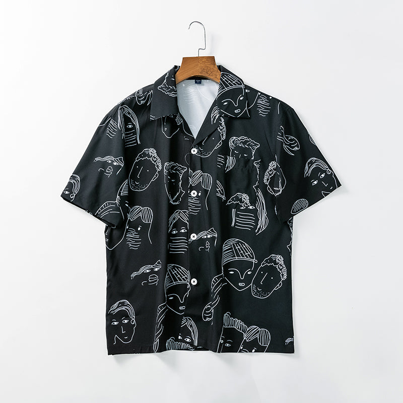 Saazoo | Men's Relaxed Camp Collar Shirt