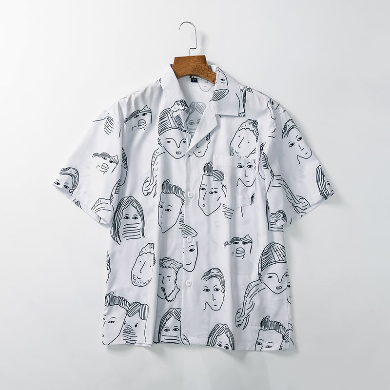 Saazoo | Men's Relaxed Camp Collar Shirt