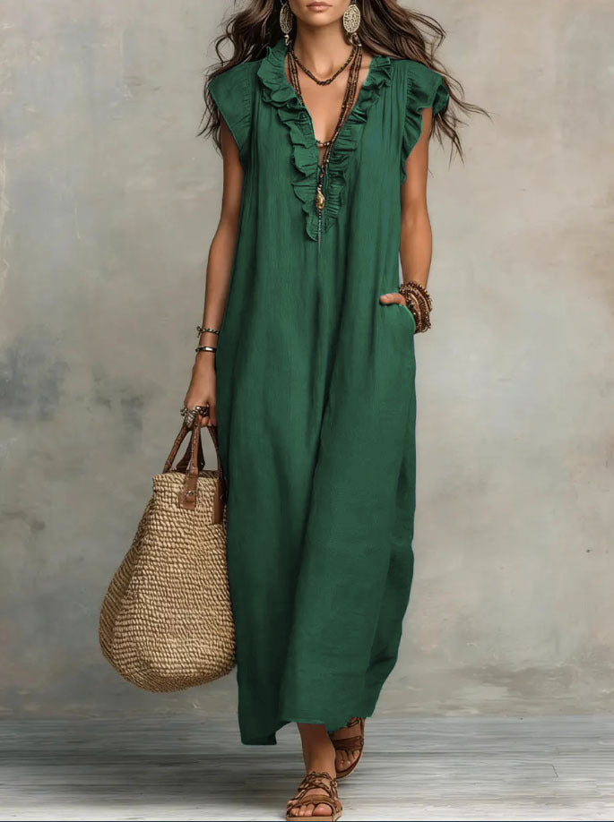 Saazoo | Women's Flowy Boho Dress