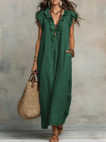 Saazoo | Women's Flowy Boho Dress
