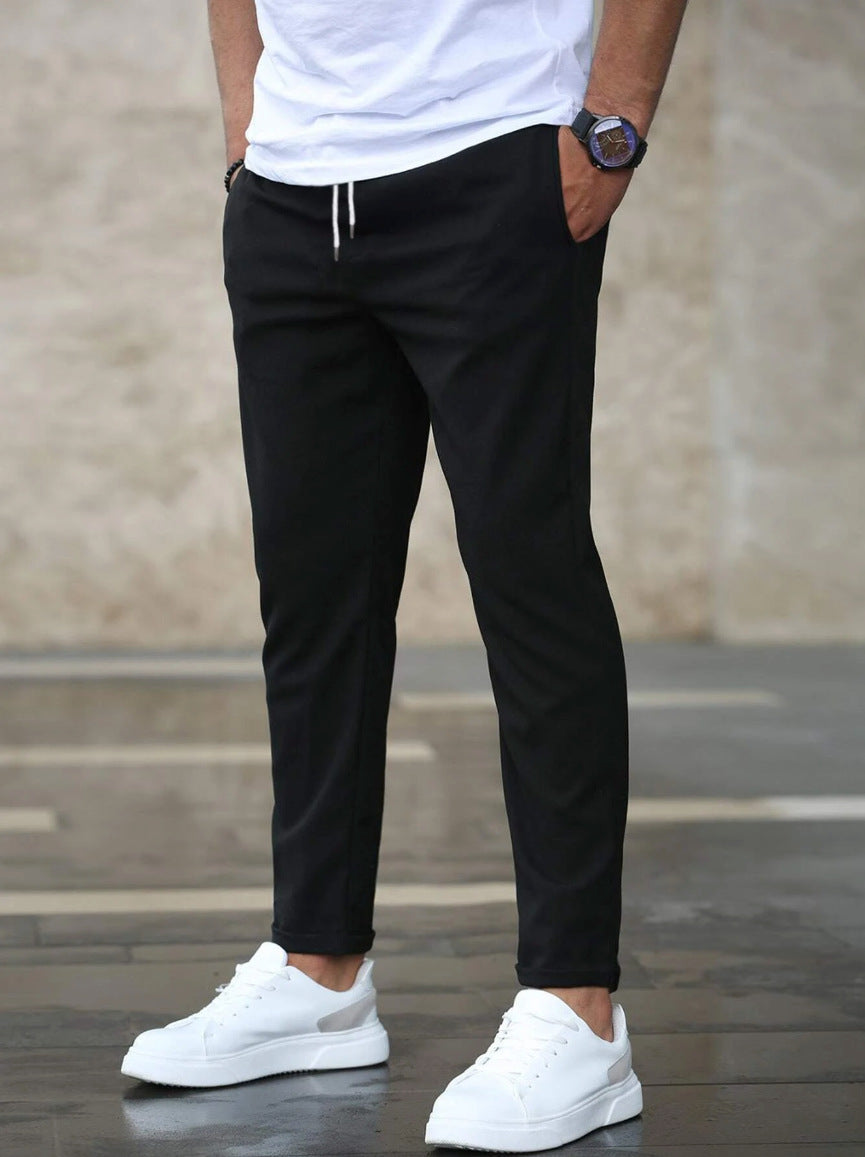 Saazoo | Men's Straight Leg Casual Pants