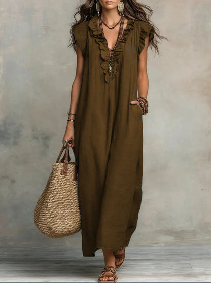Saazoo | Women's Flowy Boho Dress