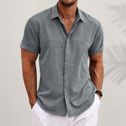 Saazoo | Men's Regular Fit Casual Button-Up Shirt
