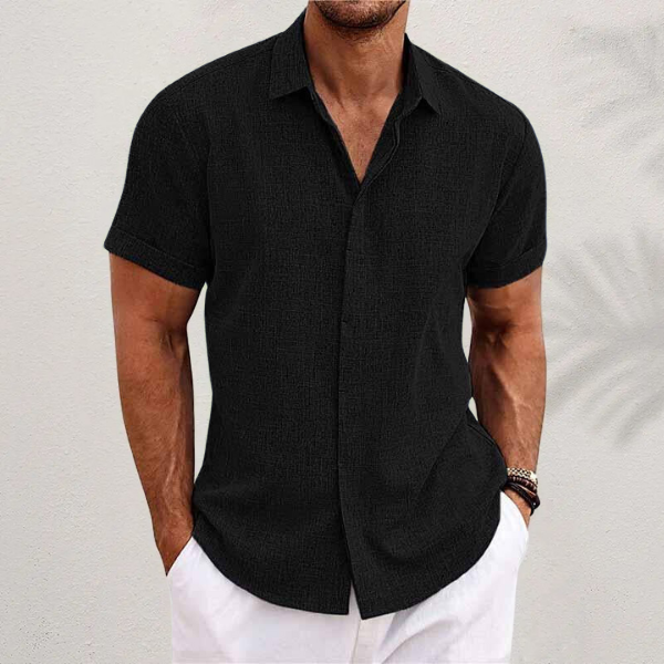 Saazoo | Men's Regular Fit Casual Button-Up Shirt