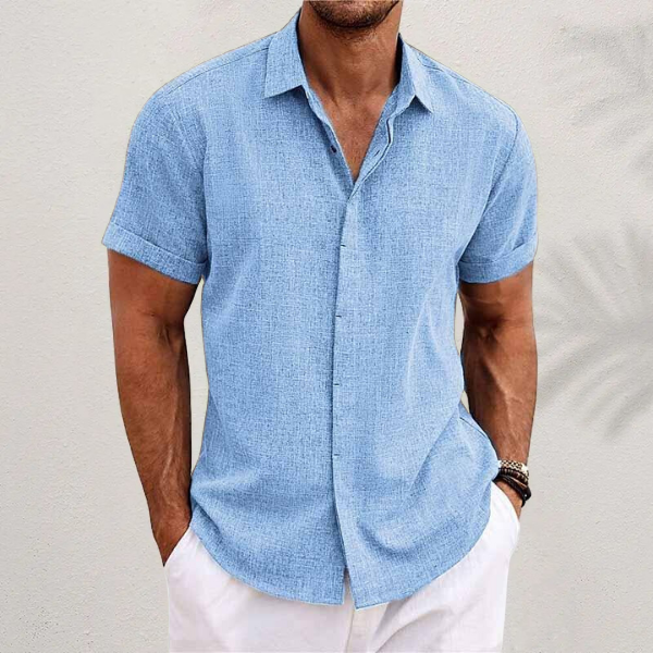 Saazoo | Men's Regular Fit Casual Button-Up Shirt
