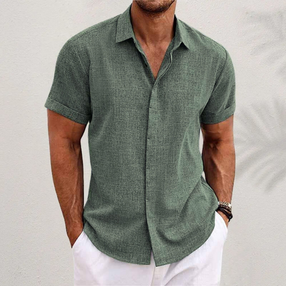 Saazoo | Men's Regular Fit Casual Button-Up Shirt
