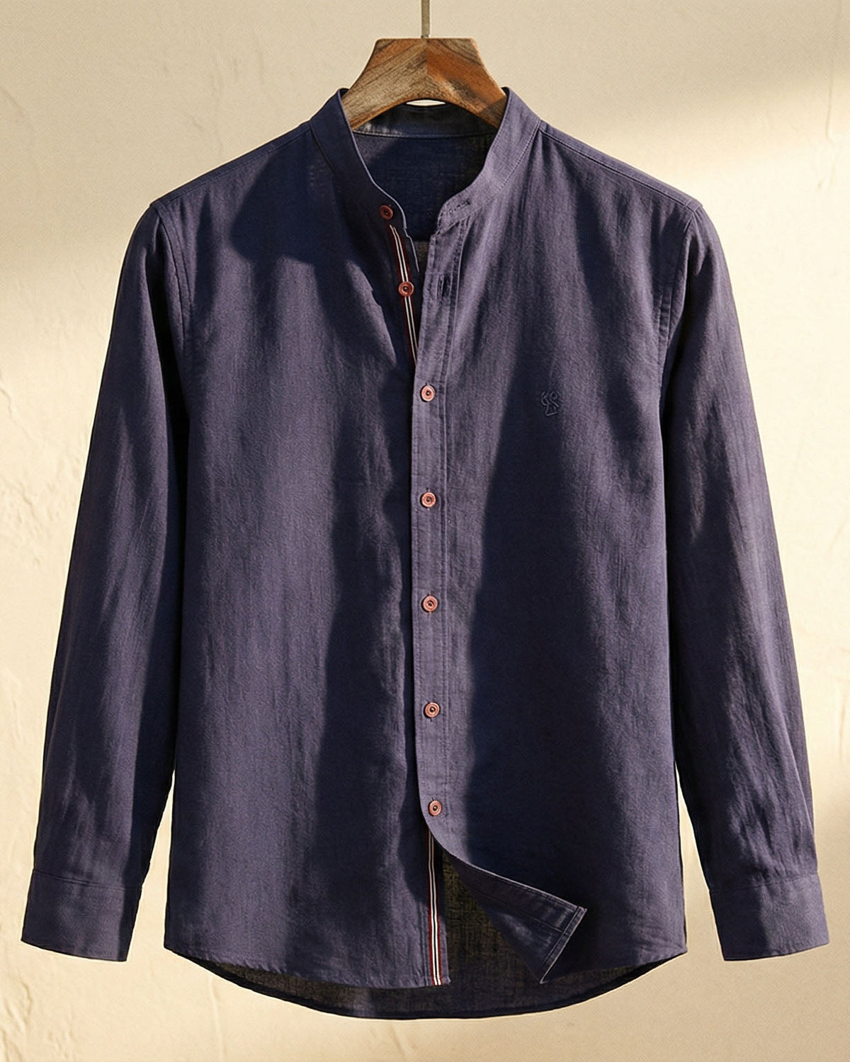 Saazoo | Men's Mandarin Collar Shirt