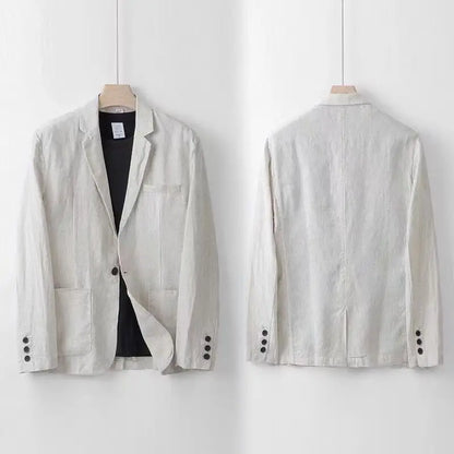 Saazoo | Men's Linen Blend Suit