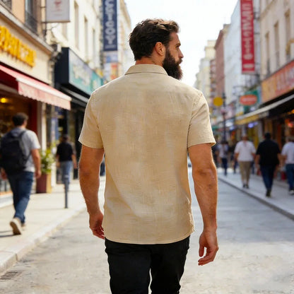 Saazoo | Men's Relaxed Casual Summer Shirt