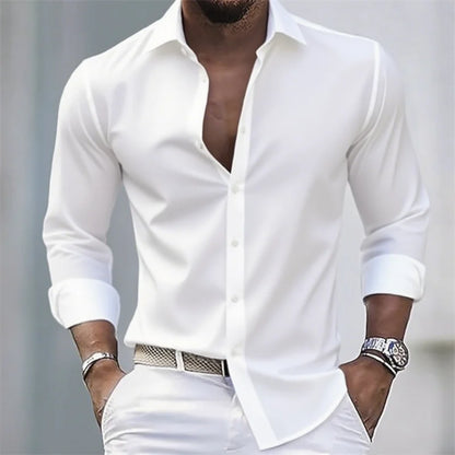 Saazoo | Men's Cotton Blend Business Shirt