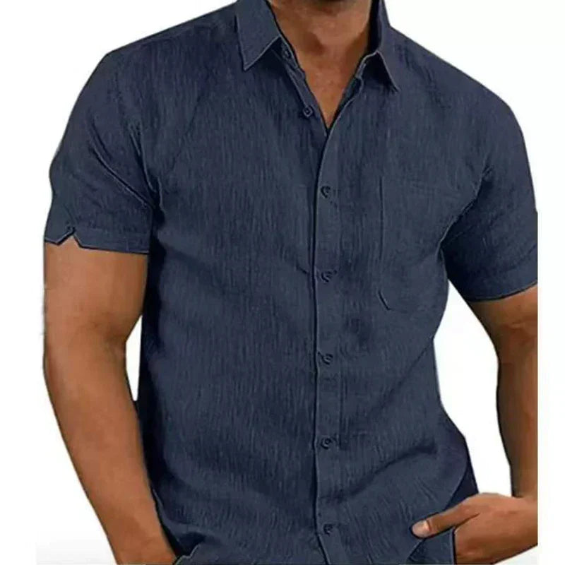 Saazoo | Men's Linen Blend Summer Shirt